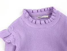 Kids ONLY mauve mist ruffle top